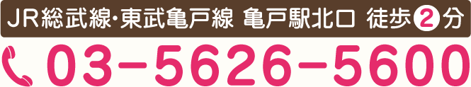 電話番号03-5626-5600